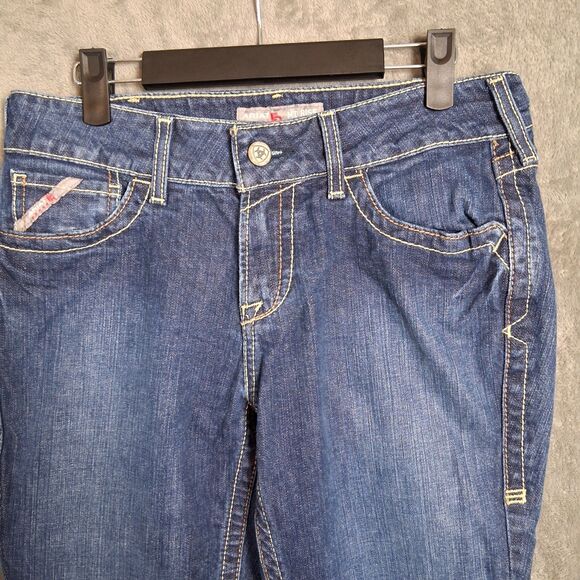 Ariat FR Cat 2 Mid Rise Boot Womens Size 28s Flame Resistant Jeans Dark Wash - Picture 3 of 7